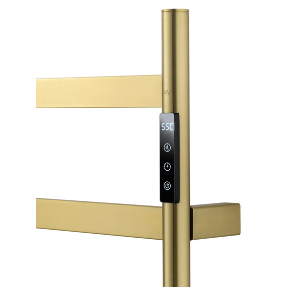 Полотенцесушитель электрический Wonzon & Woghand Essen П6 548x754 мм WW-A405-BG, золото фото 2