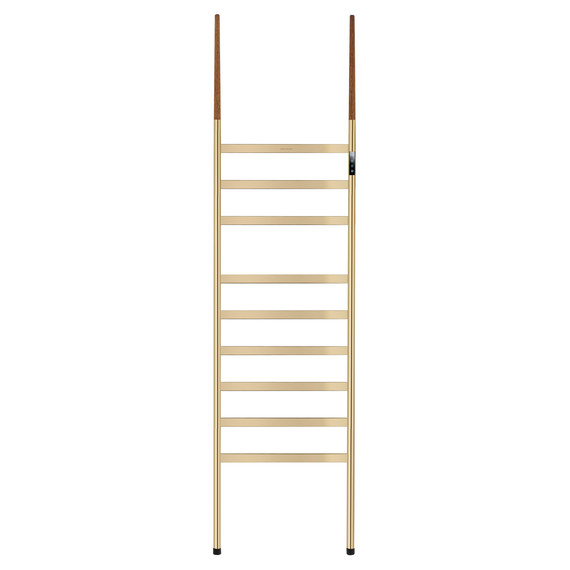 Полотенцесушитель электрический Wonzon & Woghand Bremen П9 450x1800 мм WW-A207-BG, золото фото 