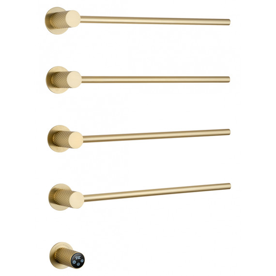 Полотенцесушитель электрический Wonzon & Woghand München П4 522x610 мм WW-A354-BG, золото фото 