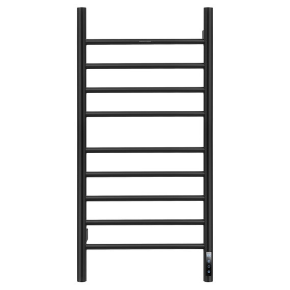 Полотенцесушитель электрический Wonzon & Woghand Bonn П9 418x900 мм WW-AL409-MB, чёрный фото 2