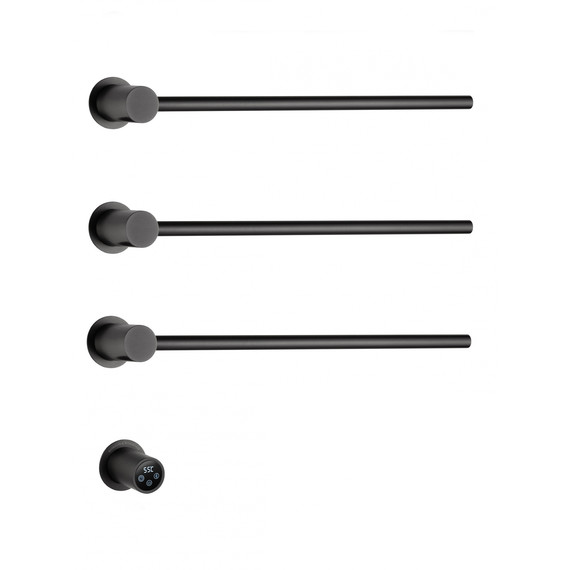 Полотенцесушитель электрический Wonzon & Woghand Hamburg П3 520x515 мм WW-AL313-GM, темный графит фото 