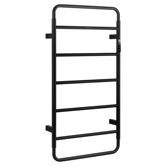 Полотенцесушитель электрический Wonzon & Woghand Wismar П7 450x904 мм WW-AL202-MB, чёрный фото 