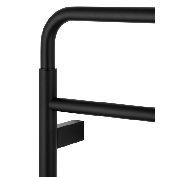 Полотенцесушитель электрический Wonzon & Woghand Wismar П7 450x904 мм WW-AL202-MB, чёрный фото 3