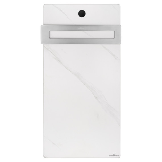 Полотенцесушитель электрический Wonzon & Woghand Stuttgart 420x806 мм WW-A501-BR, никель фото 2