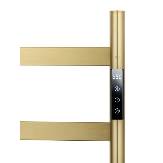 Полотенцесушитель электрический Wonzon & Woghand Essen П6 548x754 мм WW-A405-BG, золото фото 3