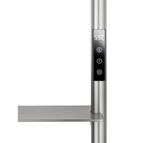 Полотенцесушитель электрический Wonzon & Woghand Düsseldorf П7 450x920 мм WW-A203-BR, никель фото 3