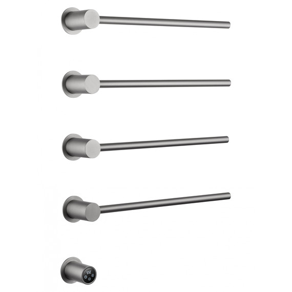 Полотенцесушитель электрический Wonzon & Woghand Hamburg П4 468x665 мм WW-AL314-BR, никель фото 