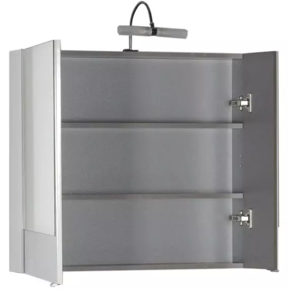 Зеркало-шкаф Aquanet Верона 75 см L 00175381, белый фото 5