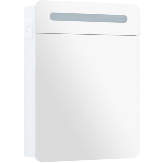 Зеркало-шкаф Aquanet Лукка 60 см L 00178954, белый фото 