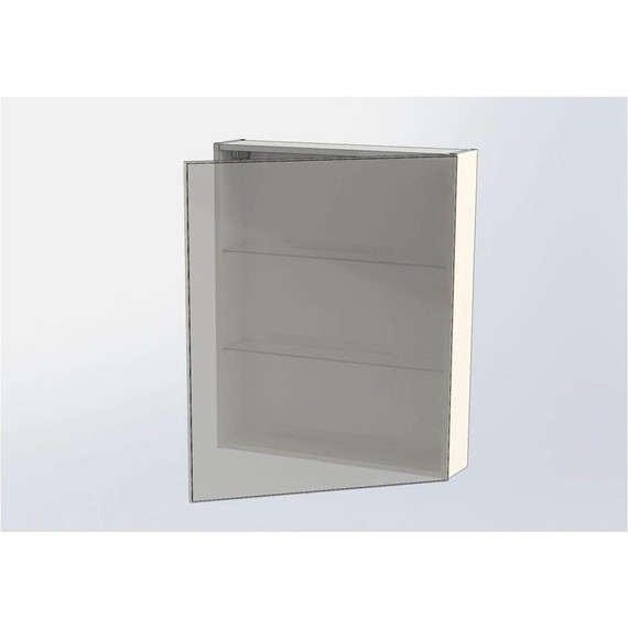 Зеркало-шкаф Aquanet Алвита 70 см 00184038, белый фото 5