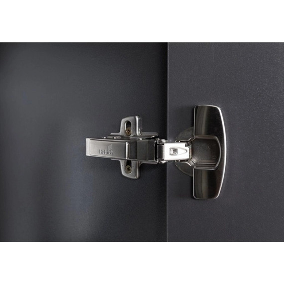 Пенал подвесной Aquanet Алвита 35 см 00240197, серый антрацит фото 7