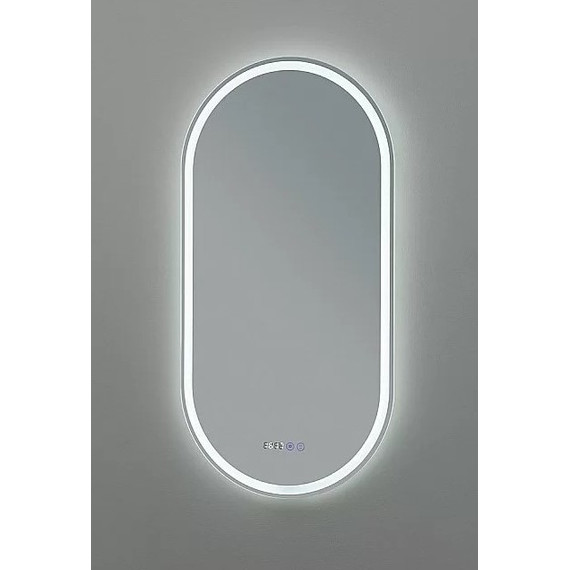 Зеркало Aquanet Монте 50 см 00288970 LED, белый матовый фото 4