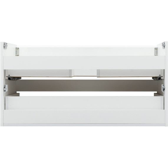 Тумба подвесная с раковиной Aquanet Вега 100 см 00316655, белый глянец фото 10