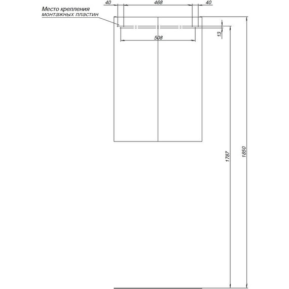 Шкаф подвесной Aquanet Вега 60 см 00329128, белый глянец фото 9