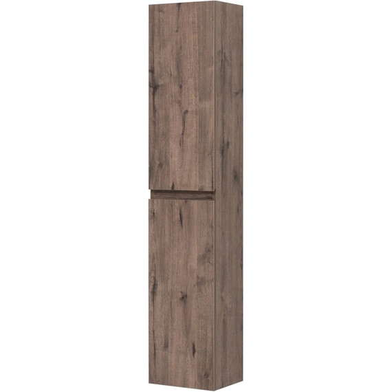 Пенал подвесной Aquanet Нота New 30 см 00334195, дуб веллингтон табак фото 3