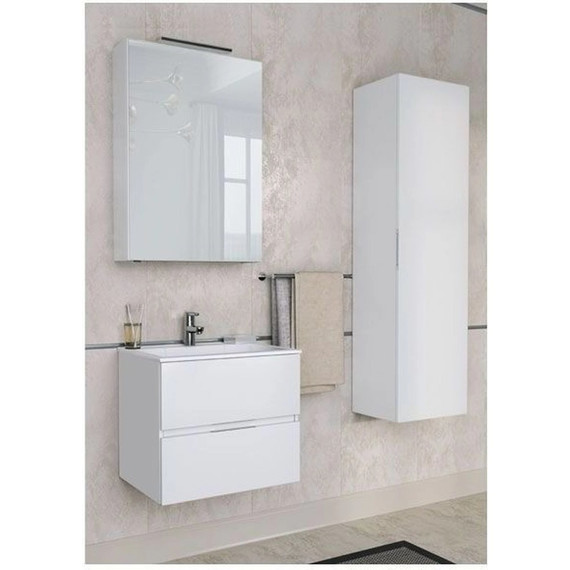 Зеркало-шкаф Aquanet Алвита 60 см 00183994, белый фото 6