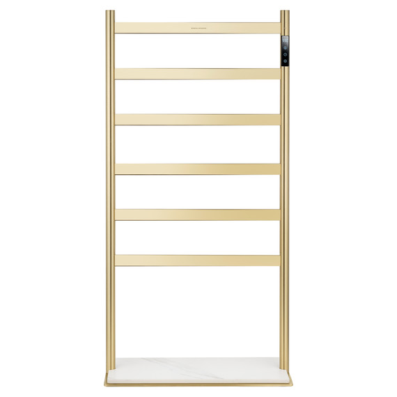 Полотенцесушитель электрический Wonzon & Woghand Essen П6 475x958 мм WW-A406-BG, золото фото 2