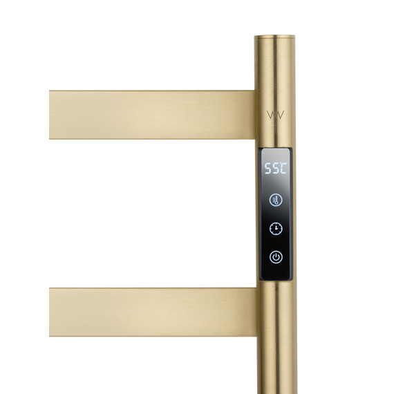 Полотенцесушитель электрический Wonzon & Woghand Essen П7 475x958 мм WW-A407-BG, золото фото 4