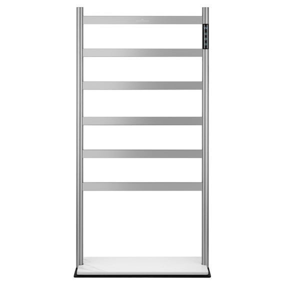 Полотенцесушитель электрический Wonzon & Woghand Essen П6 475x958 мм WW-A406-BR, никель фото 2