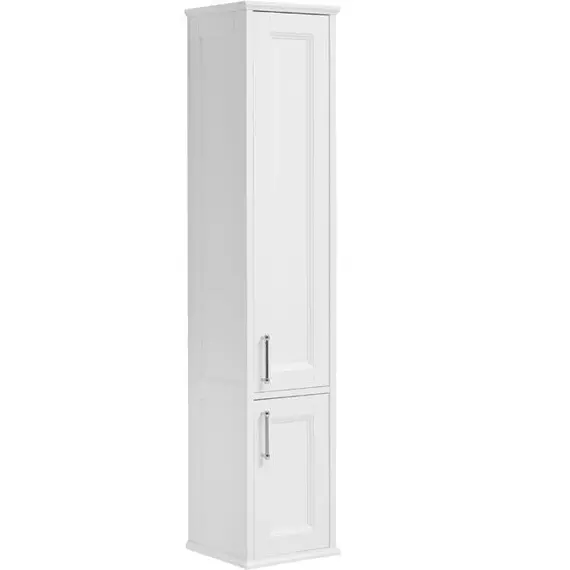 Пенал подвесной Aquanet Бостон М 36 см 00242219 R, белый матовый фото 