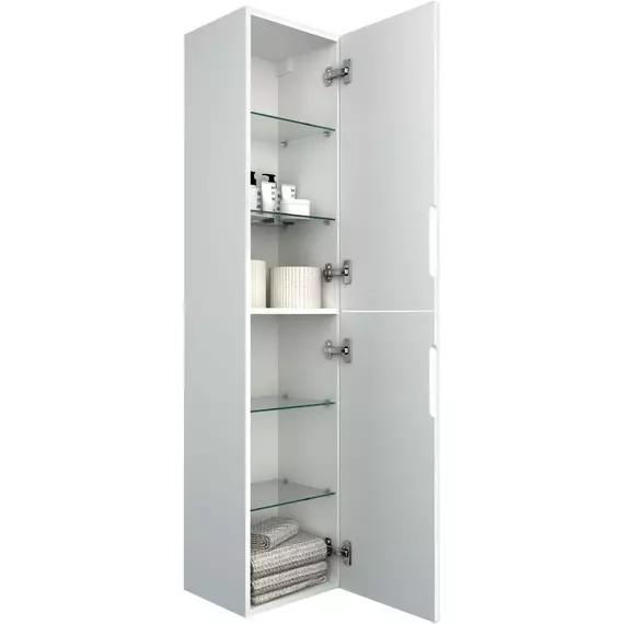 Пенал подвесной Aquanet Джейн 35 см 00313289, белый матовый фото 7