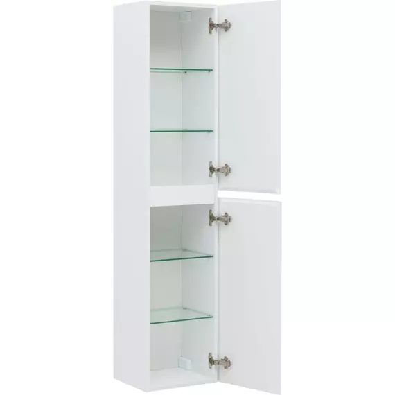 Пенал подвесной Aquanet Эмбер 35 см 00330471, белый матовый фото 5