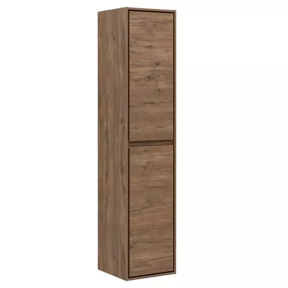 Пенал подвесной Aquanet Милан 35 см 00336388, дуб рустикальный фото 