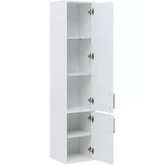 Пенал подвесной Aquanet Бостон New 35 см 00347184 R, белый сатин фото 4