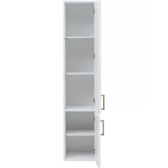 Пенал подвесной Aquanet Бостон New 35 см 00347184 R, белый сатин фото 6