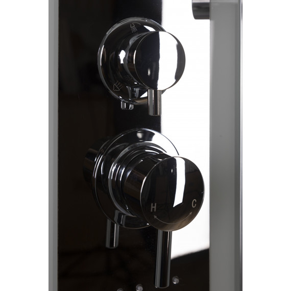 Душевая кабина Niagara Premium NG-6001-01G 90x90 см, хром/прозрачное (безсиликоновая сборка) фото 9