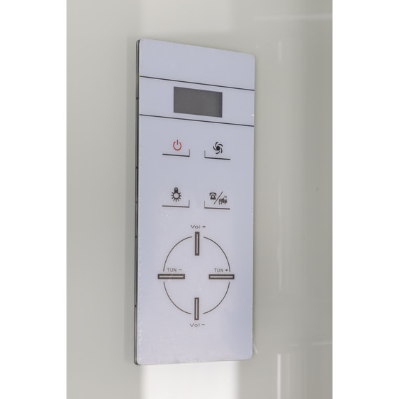 Душевая кабина Niagara Premium NG-6001-01G 90x90 см, хром/прозрачное (безсиликоновая сборка) фото 12