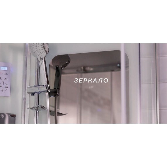 Душевая кабина Niagara Premium NG 6002D-01 100x100 см, хром/прозрачное (безсиликоновая сборка) фото 4