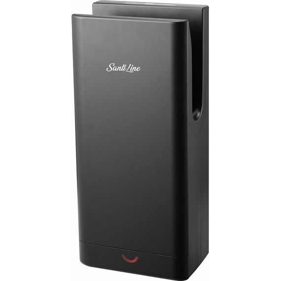 Сушилка для рук SantiLine SL-8003, чёрный матовый фото 2