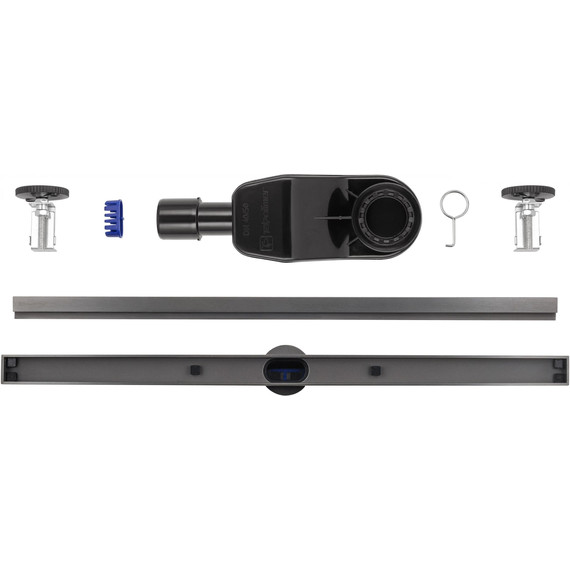 Трап Wonzon & Woghand 60 см WW-65406M-GM, тёмный графит фото 4