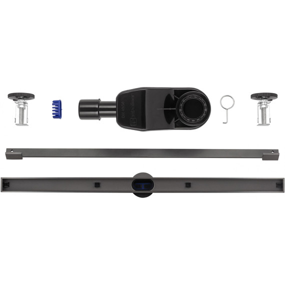 Трап Wonzon & Woghand 60 см WW-65406T-GM, тёмный графит фото 4