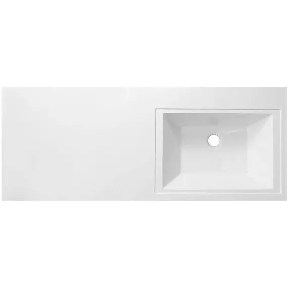 Тумба напольная с раковиной-столешницей Aquanet Токио 120 см R 00333648, дуб веллингтон фото 2