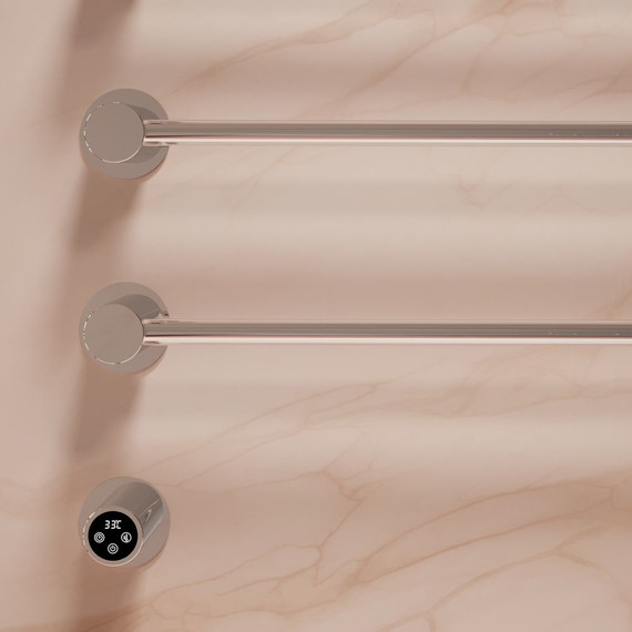 Полотенцесушитель электрический Vincea П4 530x670 мм VTD-2H1CH фото 2