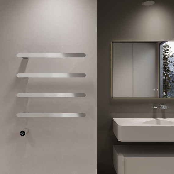 Полотенцесушитель электрический Vincea П4 520x620 мм VTD-2H2CH фото 3