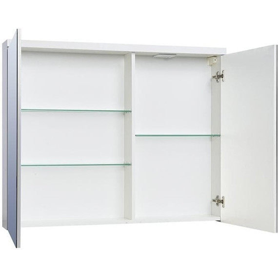 Зеркало шкаф Акватон Брук 100 см 1A200702BC010 - 4 Зеркало шкаф Акватон Брук 100 см 1A200702BC010 фото 4