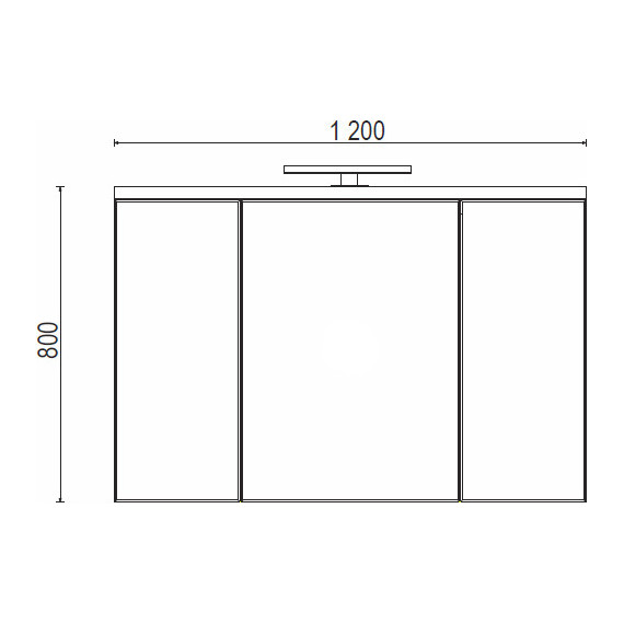 Зеркало шкаф Акватон Брук 120 см 1A200802BC010 - 3 Зеркало шкаф Акватон Брук 120 см 1A200802BC010 фото 3