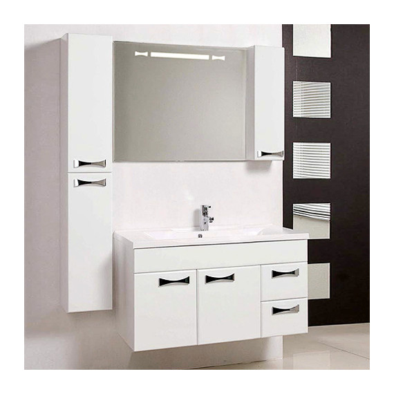 Зеркало шкаф Акватон Диор 80 см 1A168002DR01R - 6 Зеркало шкаф Акватон Диор 80 см 1A168002DR01R фото 6