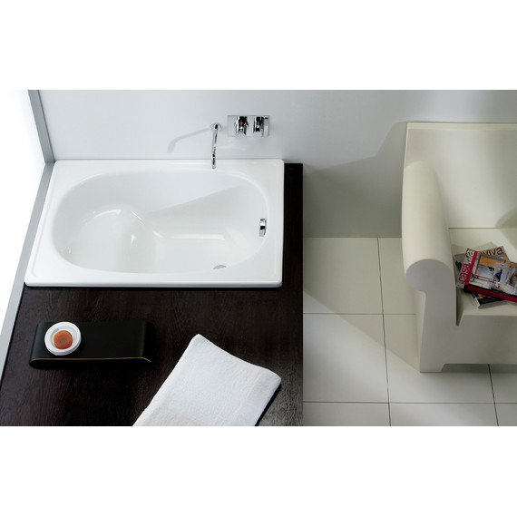 Ванна стальная сидячая BLB Europa 105х70 см фото 5