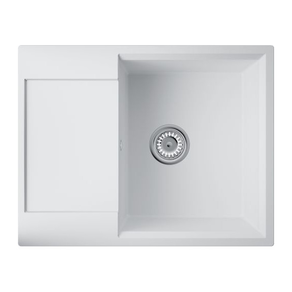 Кухонная мойка Omoikiri Daisen 65 WH 4997523, белый фото 3