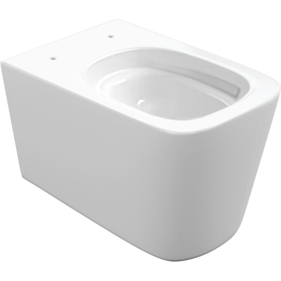 Унитаз подвесной безободковый Cersanit Crea Vortex DPL EO Slim A68916 с тонкой крышкой микролифт (система смыва Торнадо) фото 7