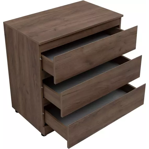 Комод напольный Aquanet Сканди 80 см 00302544, дуб крафт фото 3