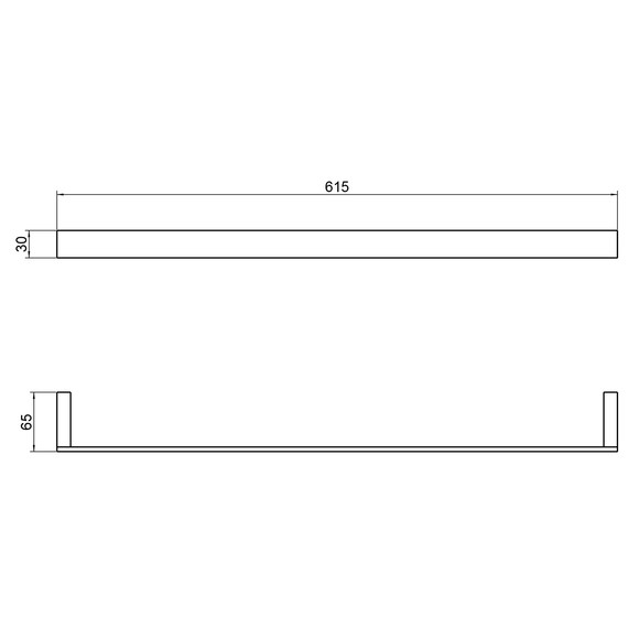 Полотенцедержатель Timo Petruma 15253/18, цвет чёрное золото фото 2