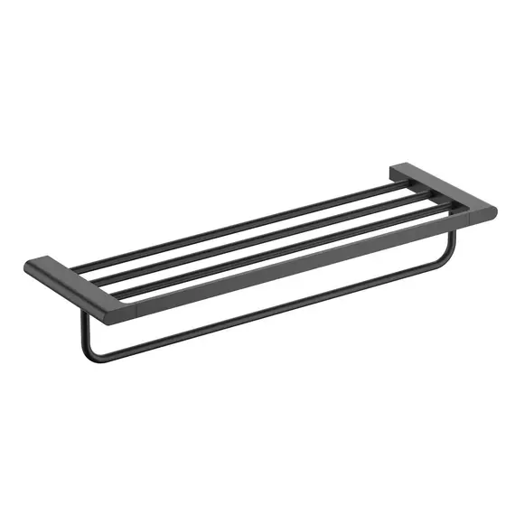 Полка для полотенец Timo Luiro 18458/03, цвет чёрный матовый фото 