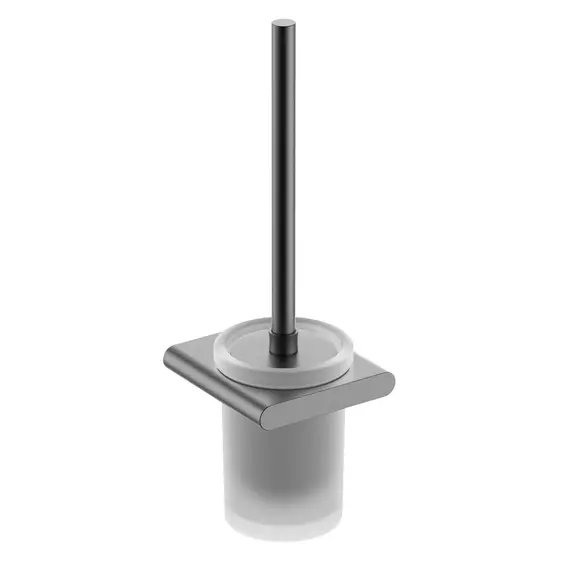 Ёршик для унитаза Timo Luiro 18461/18, цвет чёрное золото фото 