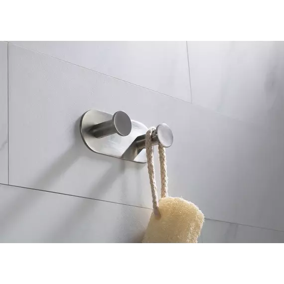 Двойной крючок Timo Saona 13014/13, цвет никель фото 4