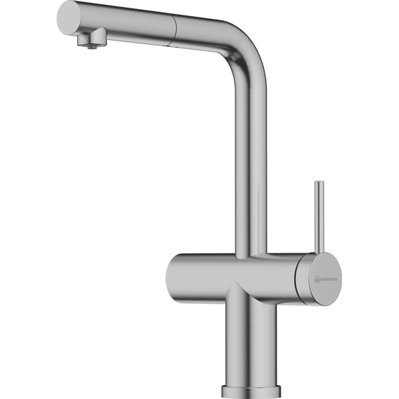 Смеситель для кухни Omoikiri Karatsu-S bn 4994589, нержавеющая сталь фото 